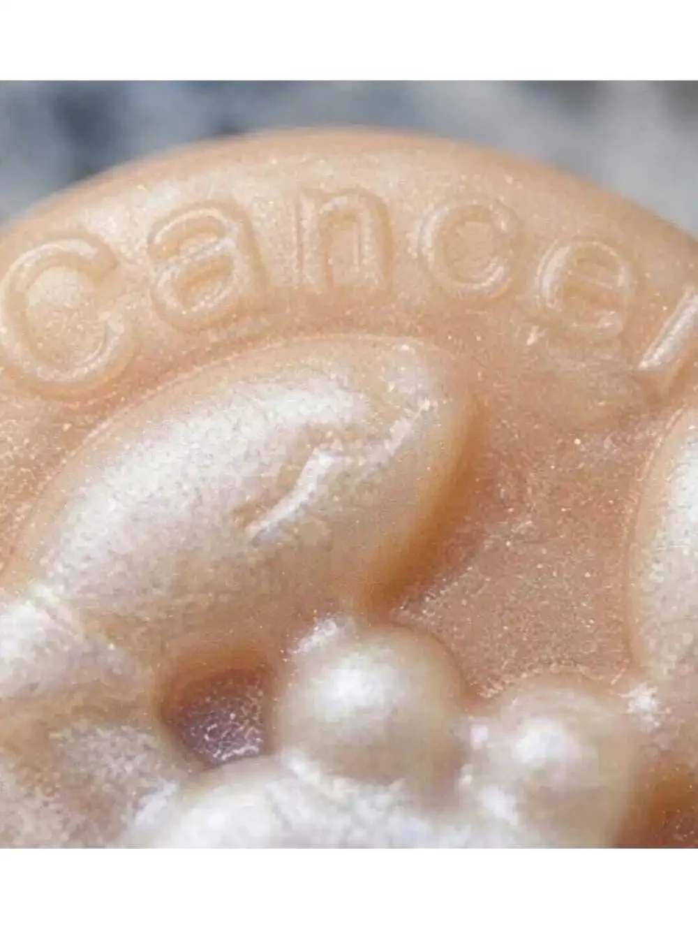 Cancer Soap, Crystal Inside Soap